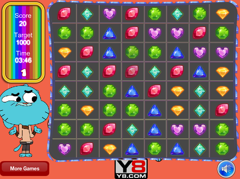 Gumball Jewel Match