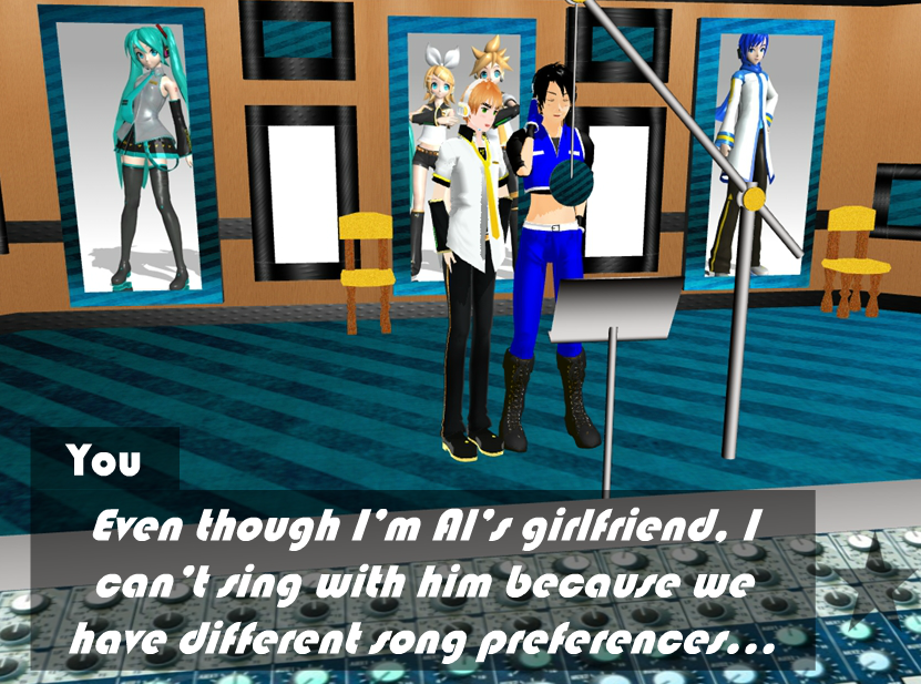 Axis Powers Hetalia Sim Date Vocaloid America: Boyfriend