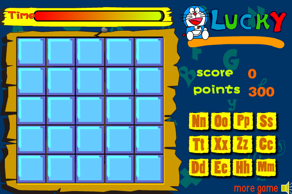 Doraemon Guess Letters
