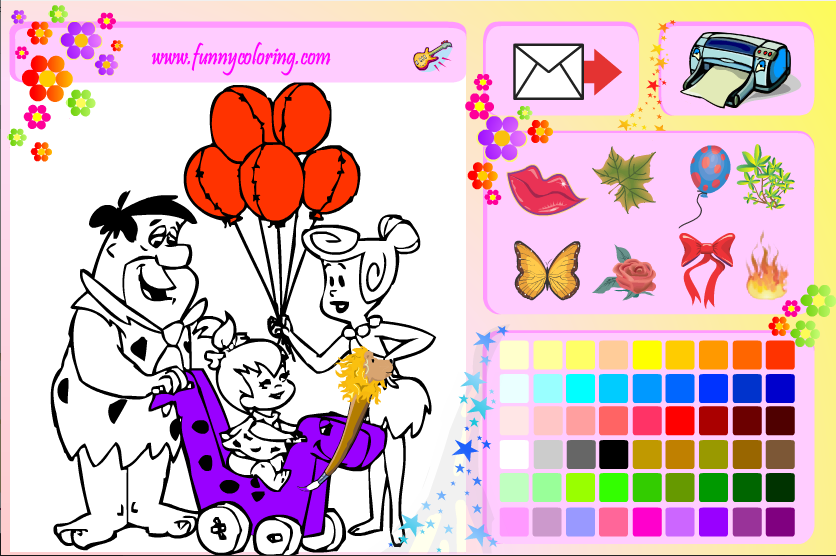 The Flintstones Coloring