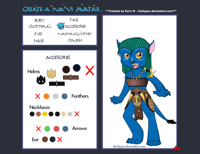 Create a Na'vi Avatar