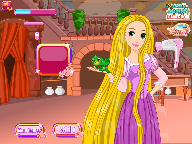 Rapunzel Haircuts Design