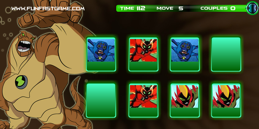 Ben 10 Humungousaur Match
