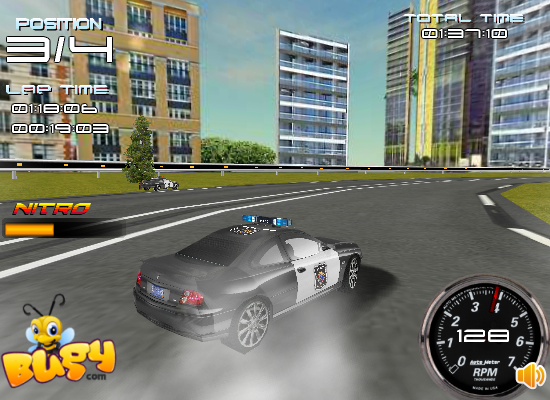 Police Car Drift