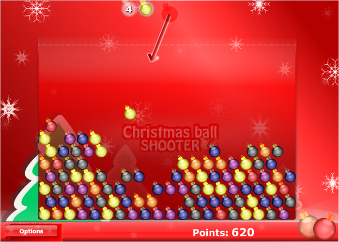 Christmas Ball Shooter