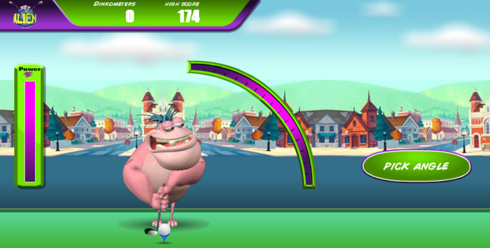 Pet Alien: Gumper's Golf