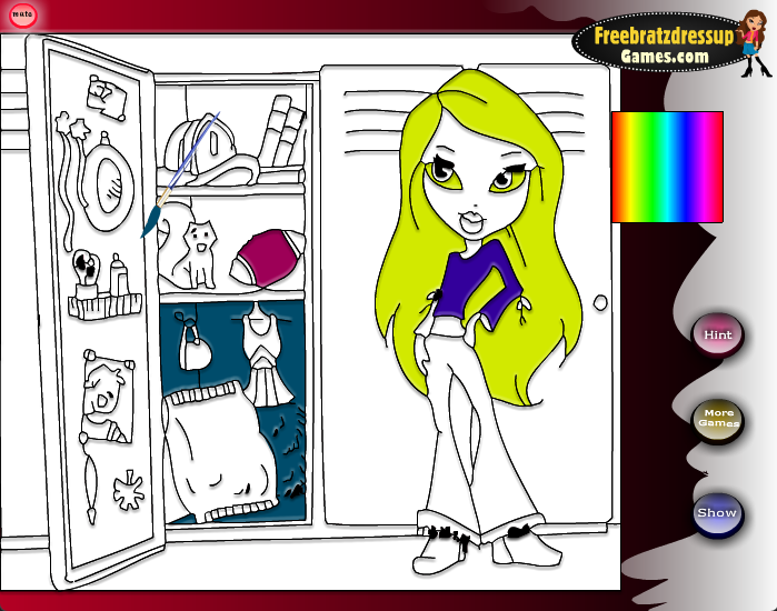 Bratz Coloring 1