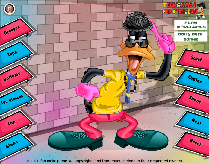 Daffy Duck Dress Up