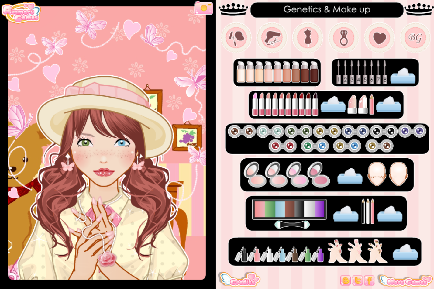 Romantic Make Over Game