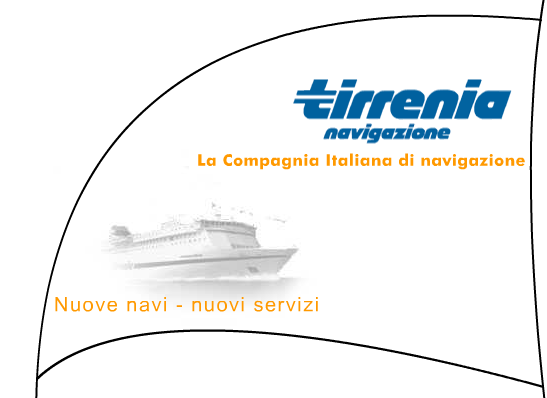 Tirrenia di Navigazione Website Intro