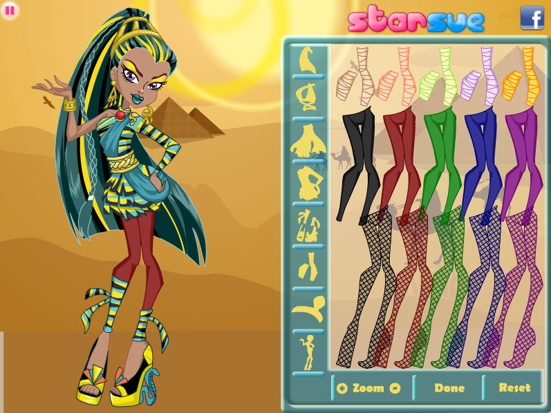 Monster High: Nefera De Nile Dress Up