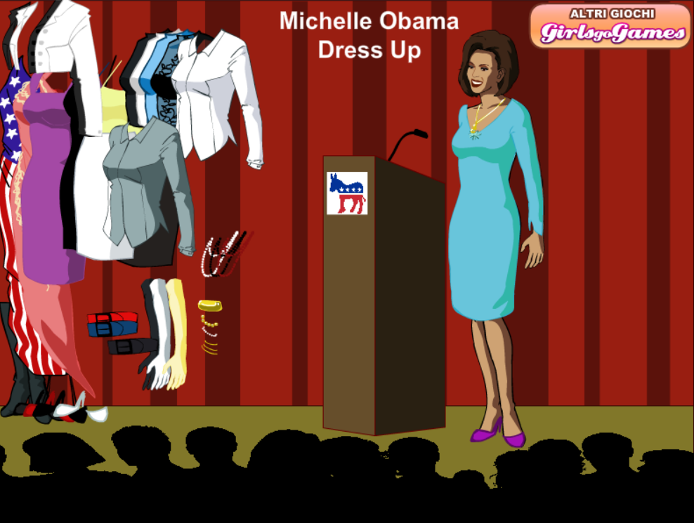 Michelle Obama Dress Up