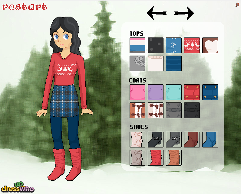 Winter Fashion Dress Up