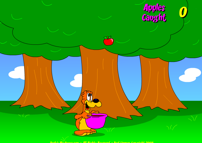 Binky Bear's Apple Catch