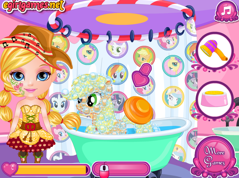 Baby Barbie Little Pony 2