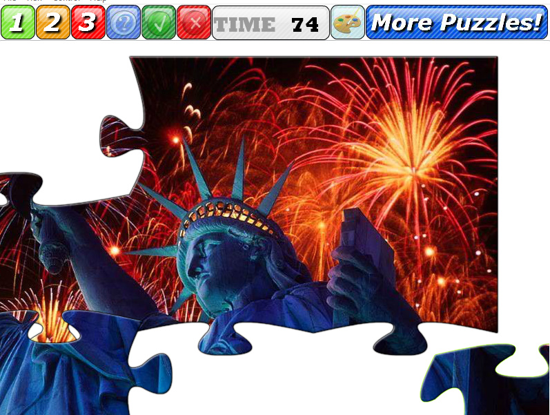 Puzzle Monuments America - 1 - Statue Of Liberty