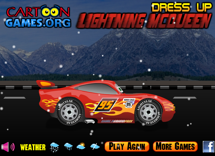 Dress Up Lightning McQueen