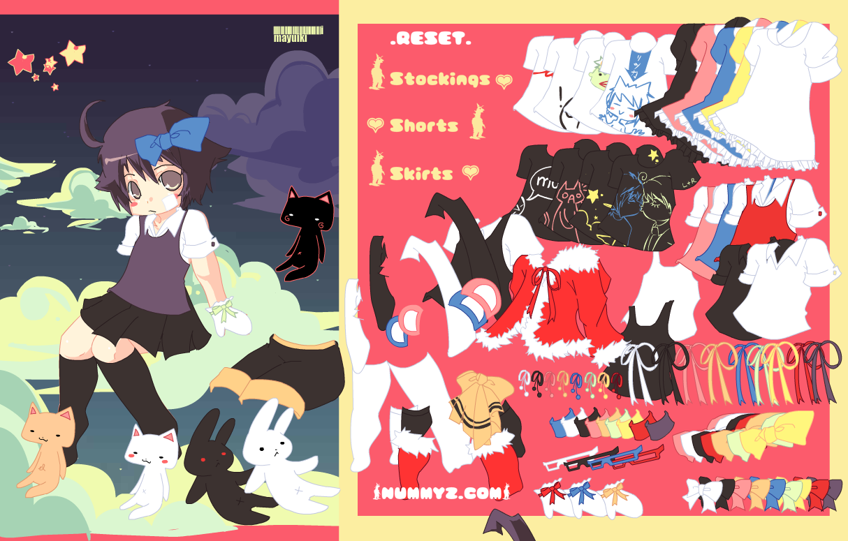 Shabu Dresses Up +FLASH GAME+