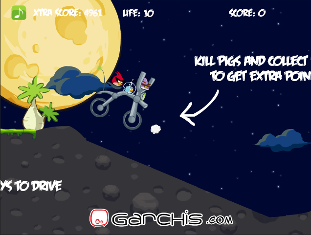 Angry Birds Space Bike