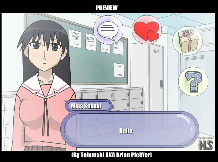 Azumanga Sim Date Preview