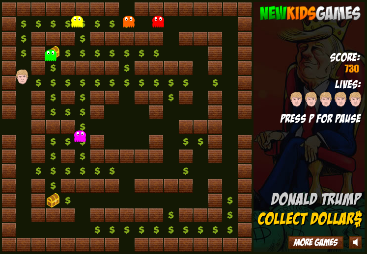 Donald Trump Collect Dollar$