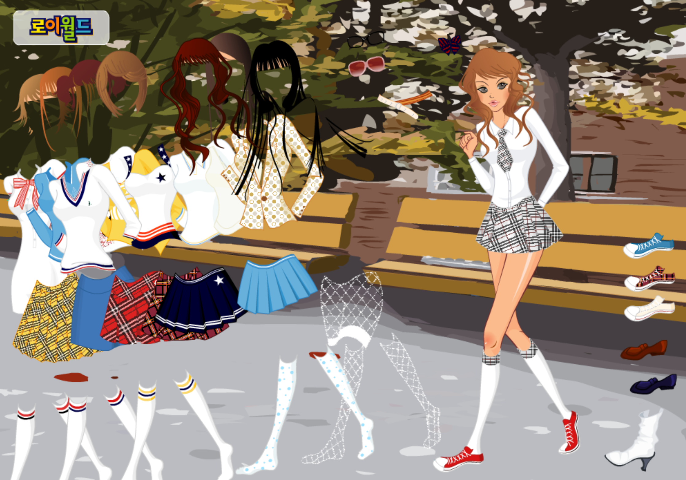 Roiworld School Rebel Dressup