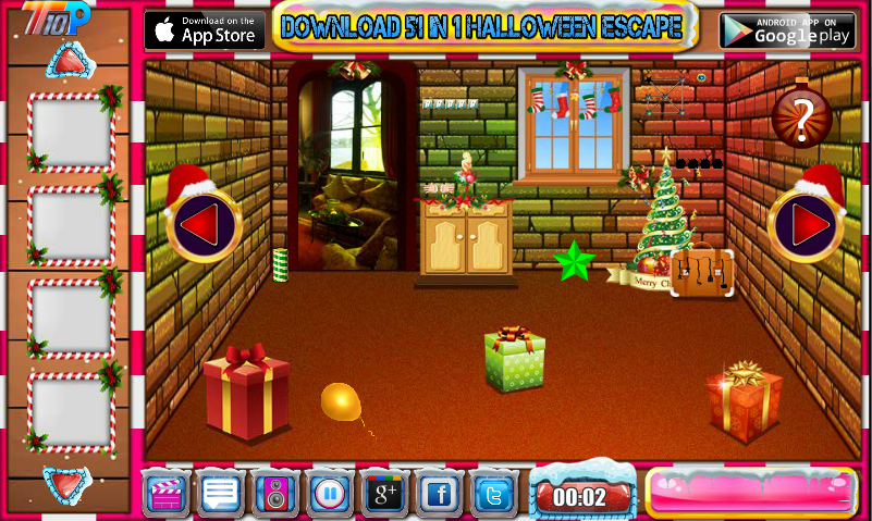 Christmas Find The Santa Gloves