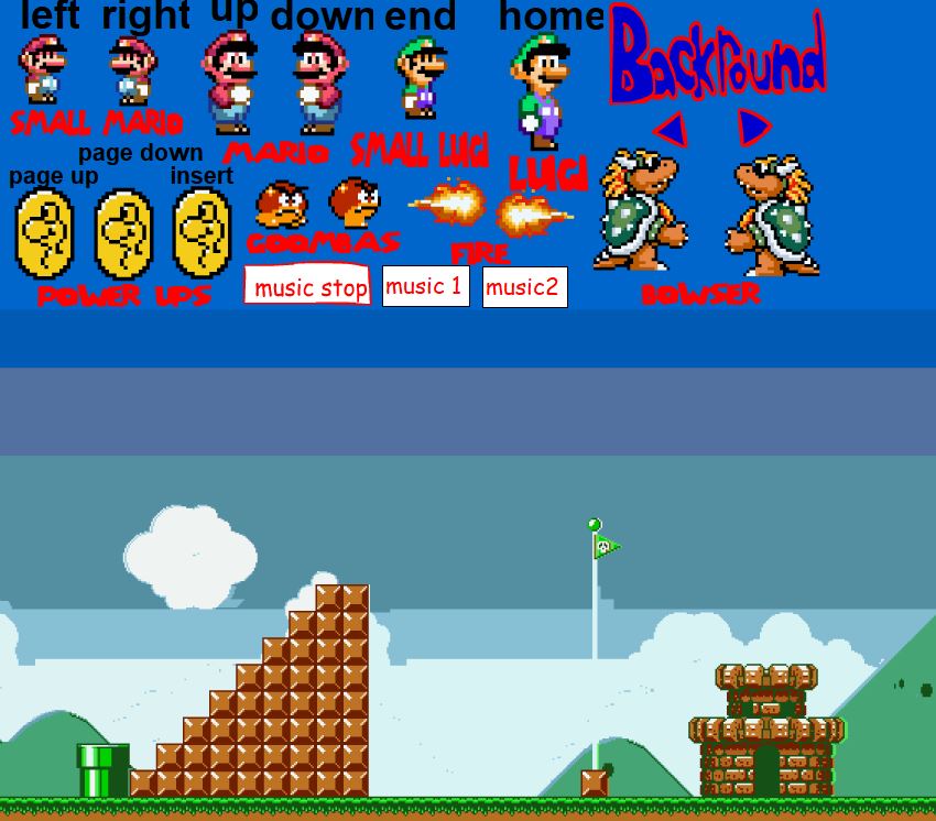 Super Mario Scene Creator 16