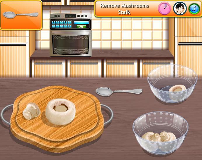 Sara's Cooking Class: Stuffed Mushrooms