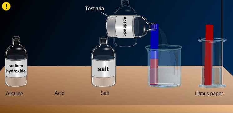 Testing Alkalis, Acids and Salts