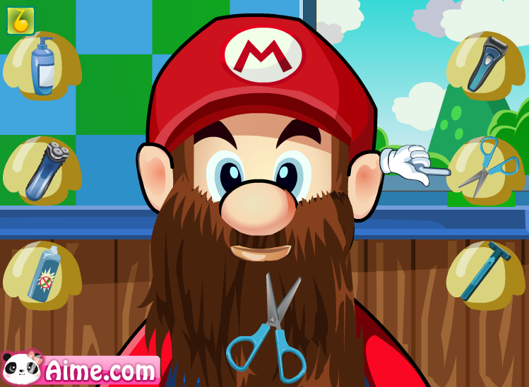 Mario Shaving