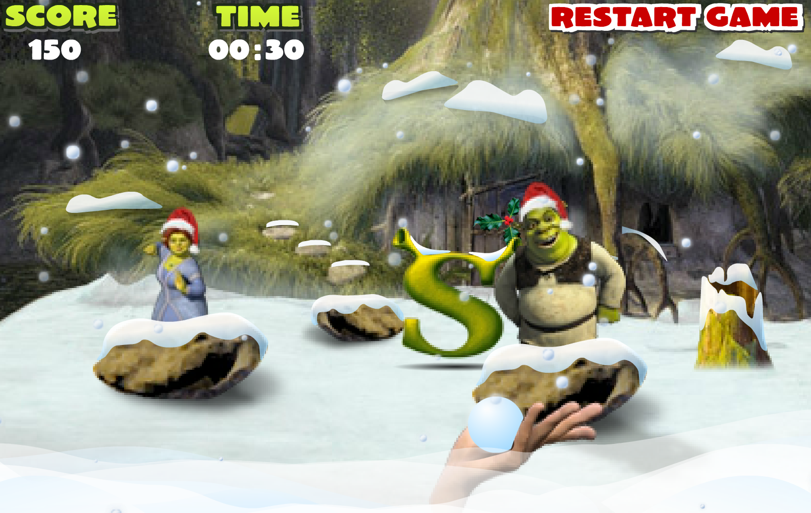 Shrek's Snowball Chucker