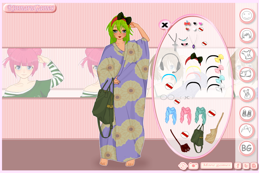 Anime Look Dress Up Game