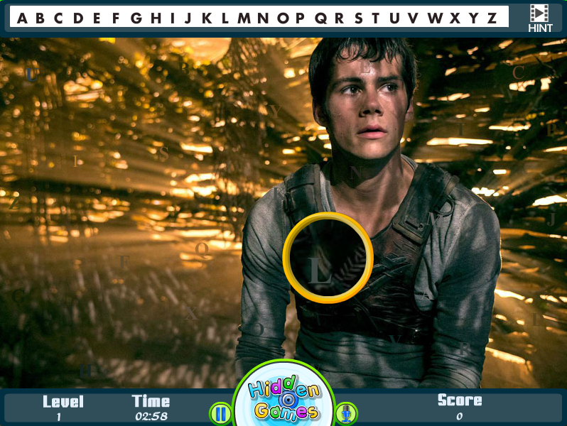 Maze Runner - Hidden Alphabets