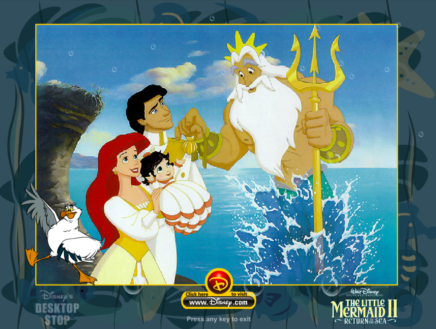 The Little Mermaid II: Return to the Sea Screensaver