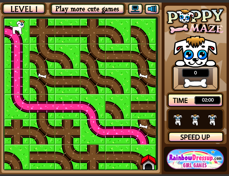 Puppy Maze