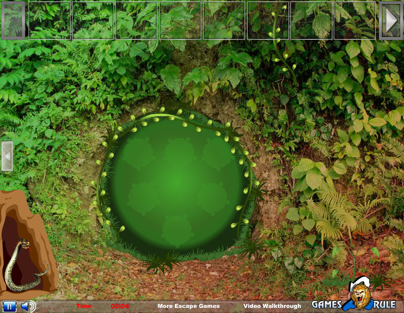 Hidden Cave Forest Escape