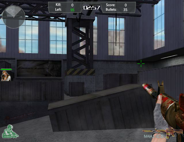 Cross Fire M4a1 Shooting