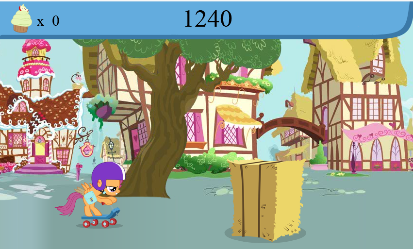 Scootaloo's Scooter Scooting