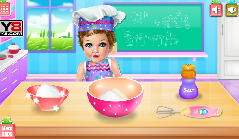 Baby Eva Cooking School