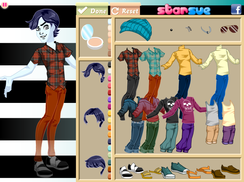 Monster High: Invisi Billy Dress Up