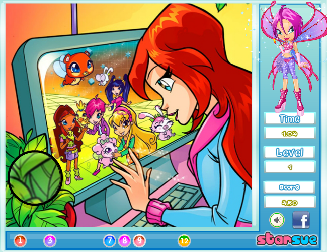 Winx Club Hidden Numbers 3