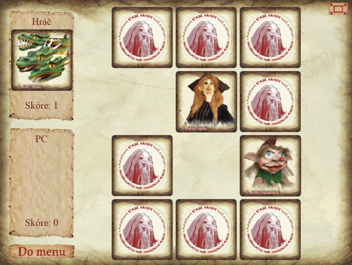 Starohradské Pexeso