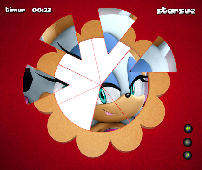 Sonic the Hedgehog: Round Puzzle