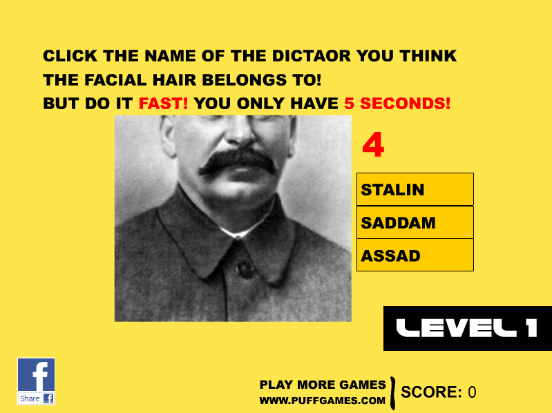 Dictator Facial Hair Showdown