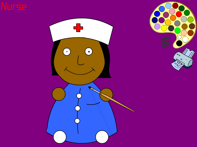 Nurse Coloring