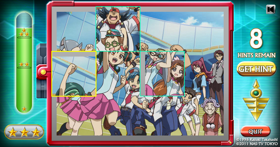 Yu-Gi-Oh! Zexal: Picture Puzzle