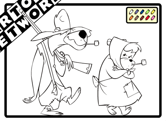 Cartoon Network Coloring: The Hillbilly Bears
