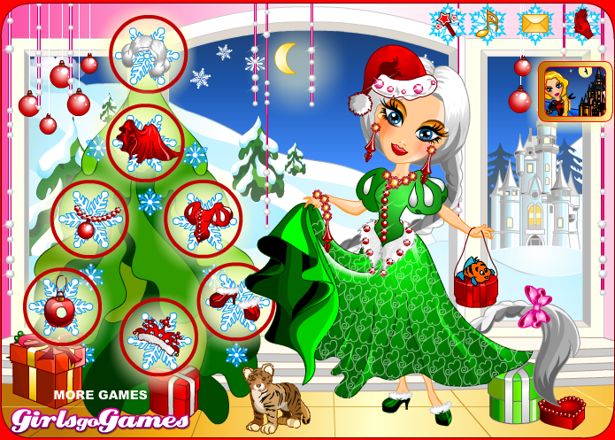 Xmas Princesses dress up