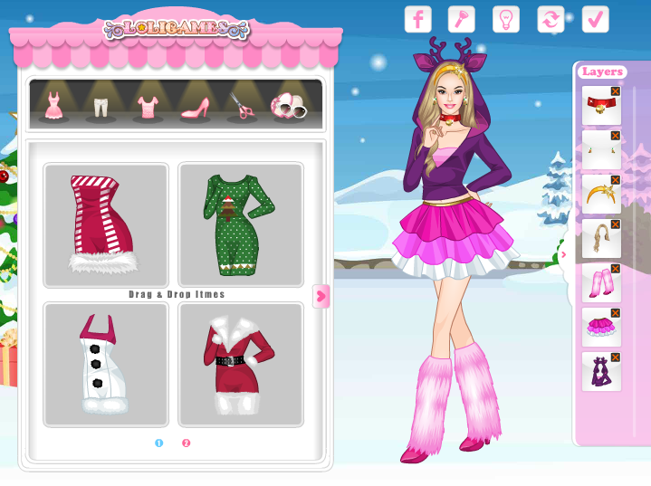 Barbie's Cute Christmas